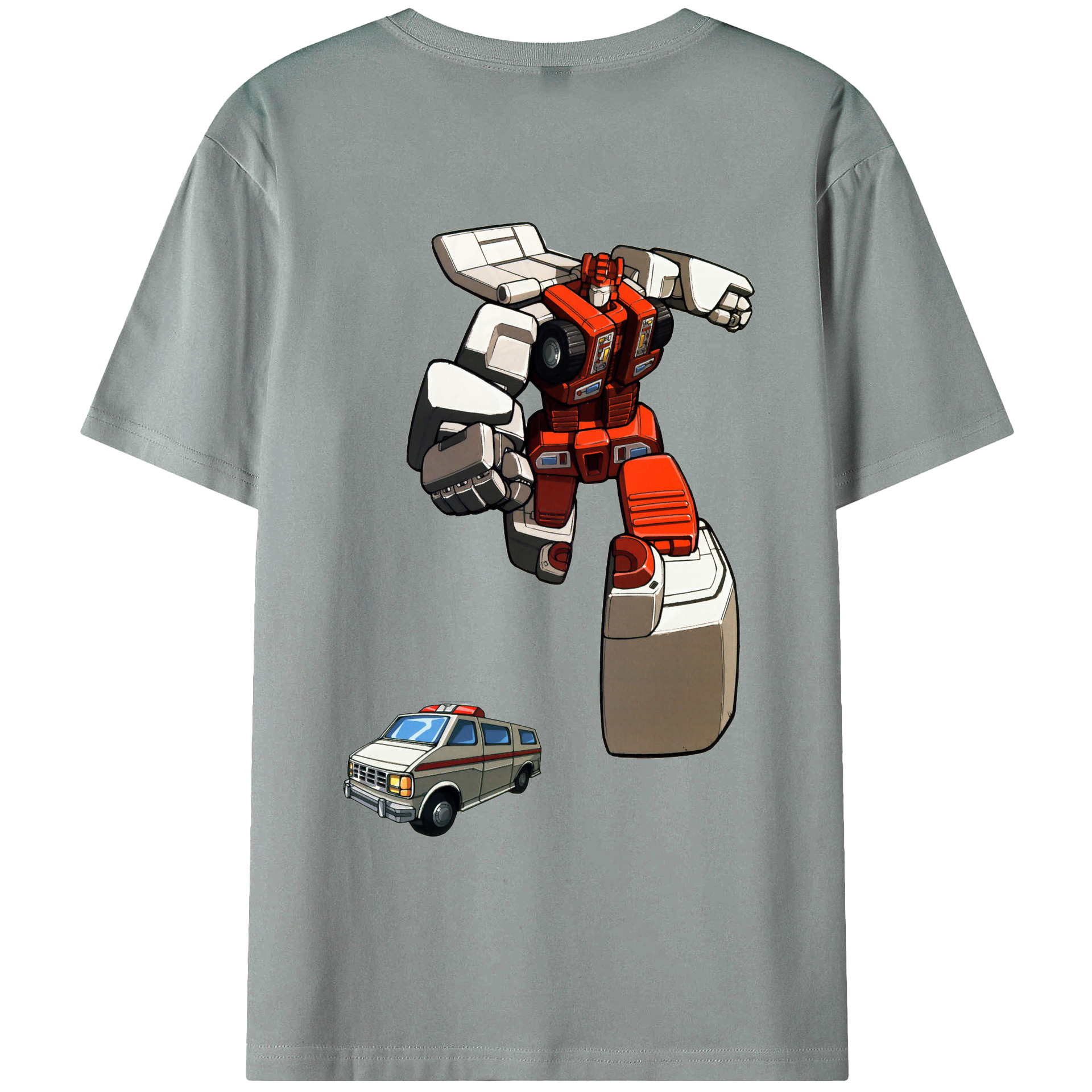 （画像用）  綿100％ メンズ半袖Tシャツ（バックプリント） 通気性